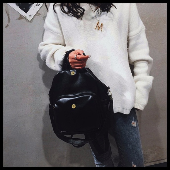 NEW EDISON Multi Function Backpack Shoulder Bag - Picture 3 of 8